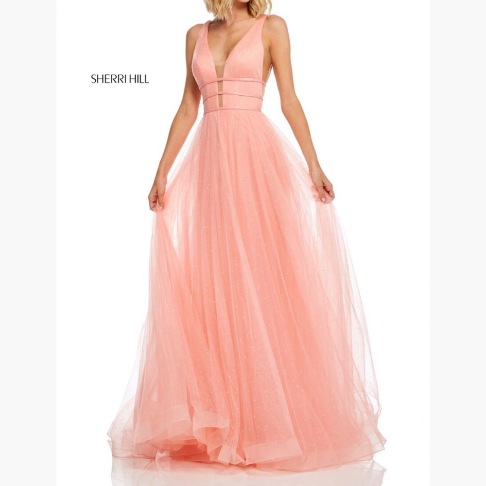 Sherri Hill Prom Dress ~ Mint Green Prom Dress - Picture 1 of 5